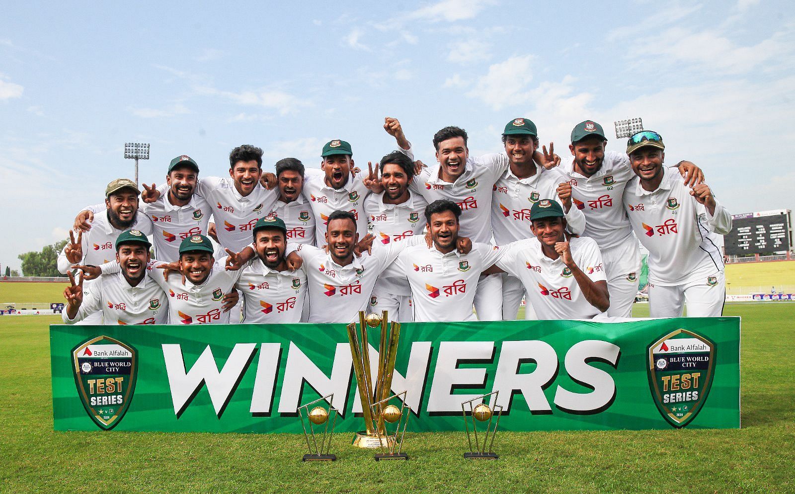Bangladesh national cricket team. (Credits: BCB Twitter)
